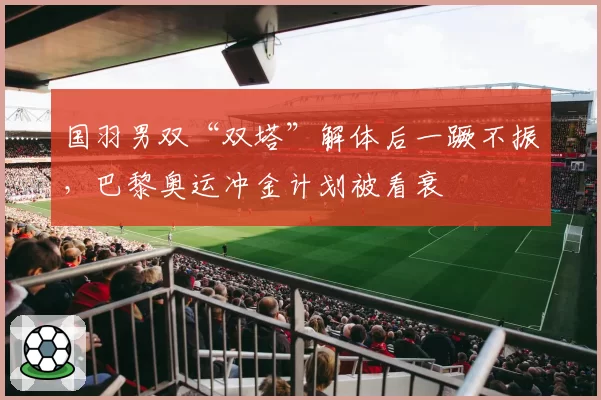 国羽男双“双塔”解体后一蹶不振，巴黎奥运冲金计划被看衰