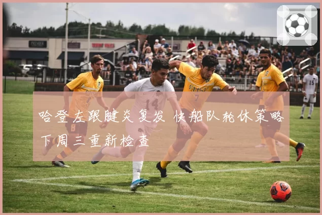 哈登左跟腱炎复发 快船队轮休策略下周三重新检查
